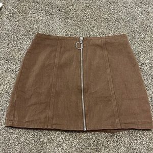 Zip-up Skirt